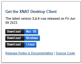 get xnat desktop client